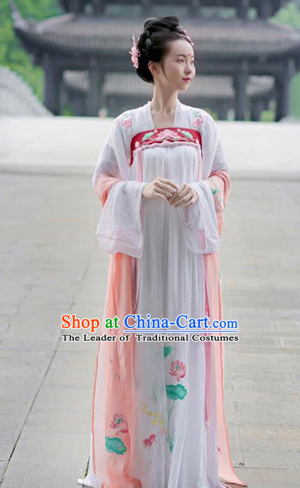 Ancient Chinese Costume hanfu Chinese Wedding Dress Tang Dynasty princess Clothing