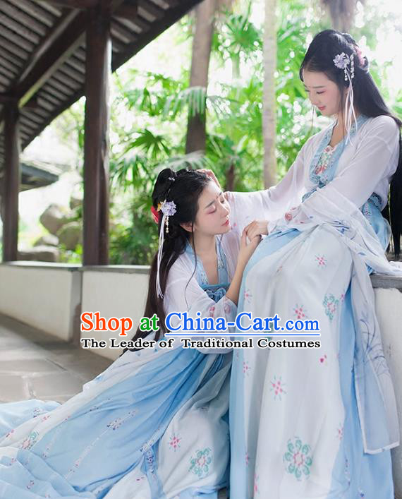 Ancient Chinese Costume hanfu Chinese Wedding Dress Tang Dynasty princess Clothing