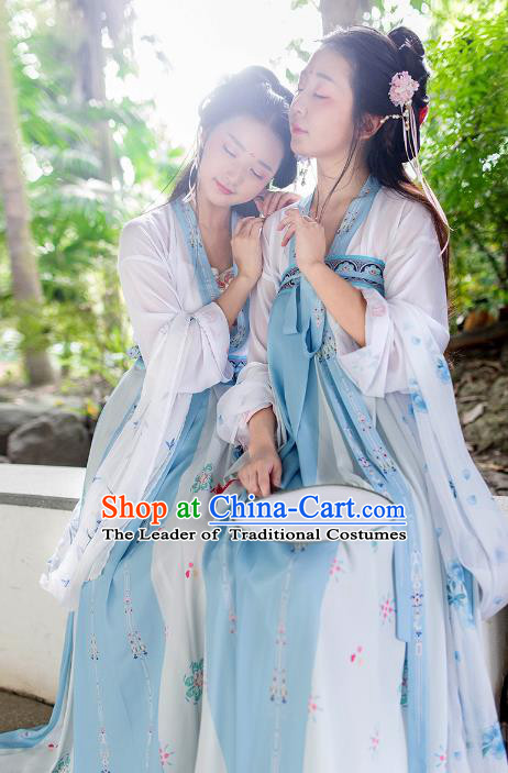 Ancient Chinese Costume hanfu Chinese Wedding Dress Tang Dynasty princess Clothing