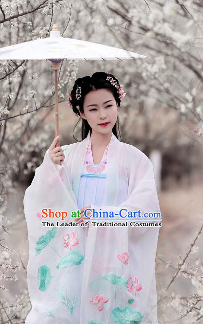 Ancient Chinese Costume hanfu Chinese Wedding Dress Tang Dynasty princess Clothing