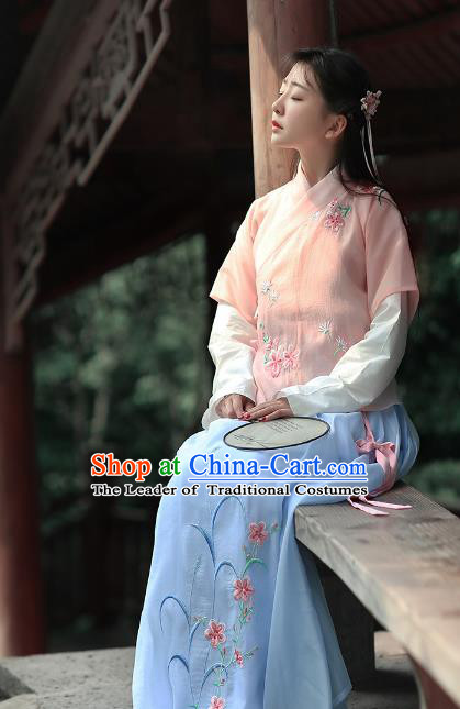 Ancient Chinese Costume hanfu Chinese Wedding Dress Tang Dynasty princess Clothing