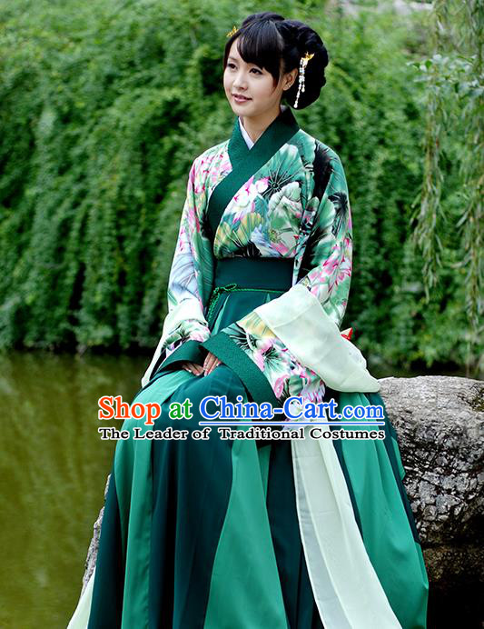 Ancient Chinese Costume hanfu Chinese Wedding Dress Tang Dynasty princess Clothing