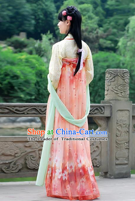 Ancient Chinese Costume hanfu Chinese Wedding Dress Tang Dynasty princess Clothing
