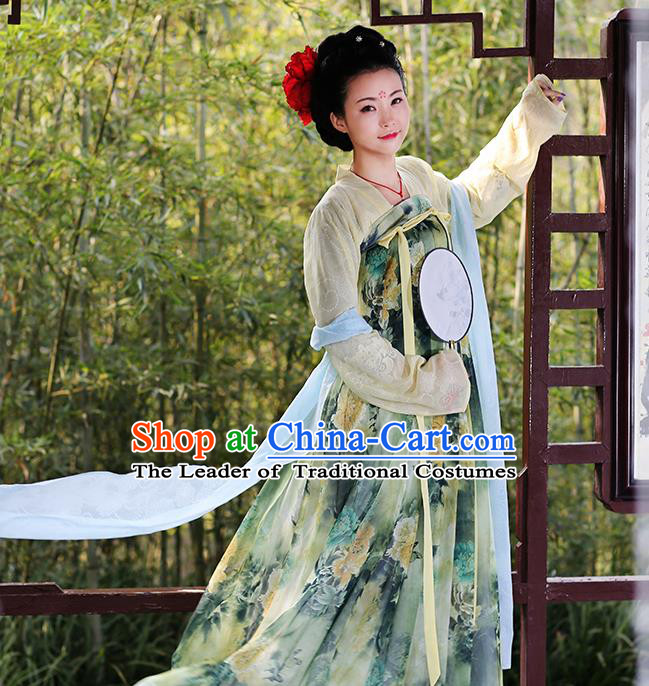 Ancient Chinese Costume hanfu Chinese Wedding Dress Tang Dynasty princess Clothing