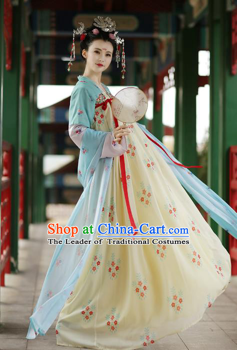 Ancient Chinese Costume hanfu Chinese Wedding Dress Tang Dynasty princess Clothing