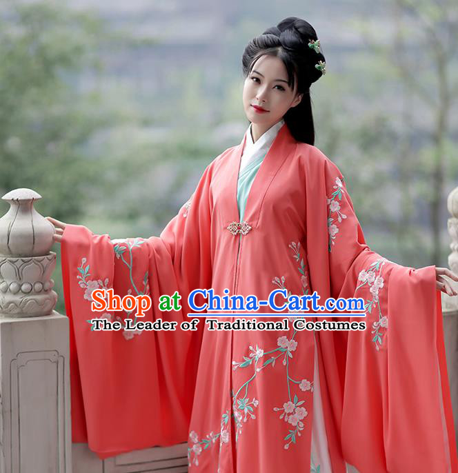 Ancient Chinese Costume hanfu Chinese Wedding Dress Tang Dynasty princess Clothing