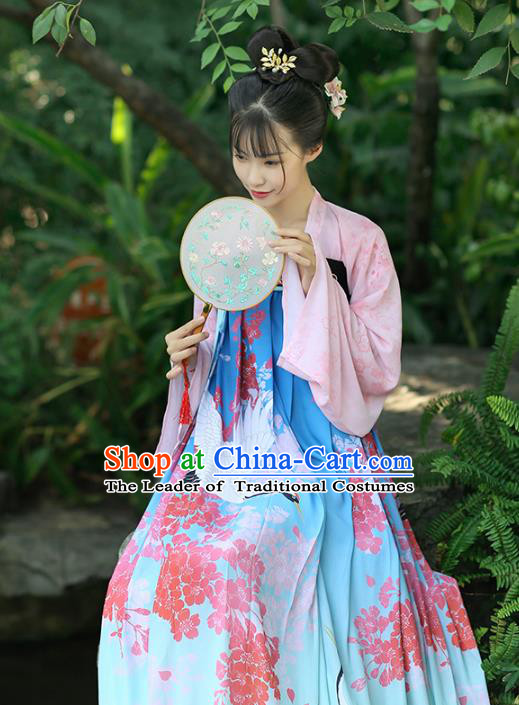 Ancient Chinese Costume hanfu Chinese Wedding Dress Tang Dynasty princess Clothing