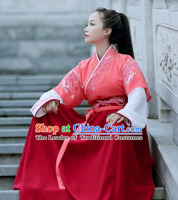 Ancient Chinese Costume hanfu Chinese Wedding Dress Tang Dynasty princess Clothing