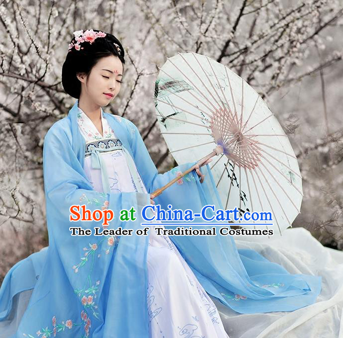 Ancient Chinese Costume hanfu Chinese Wedding Dress Tang Dynasty princess Clothing