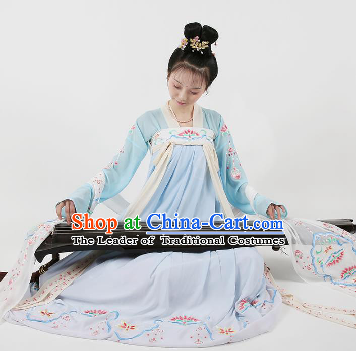 Ancient Chinese Costume hanfu Chinese Wedding Dress Tang Dynasty princess Clothing