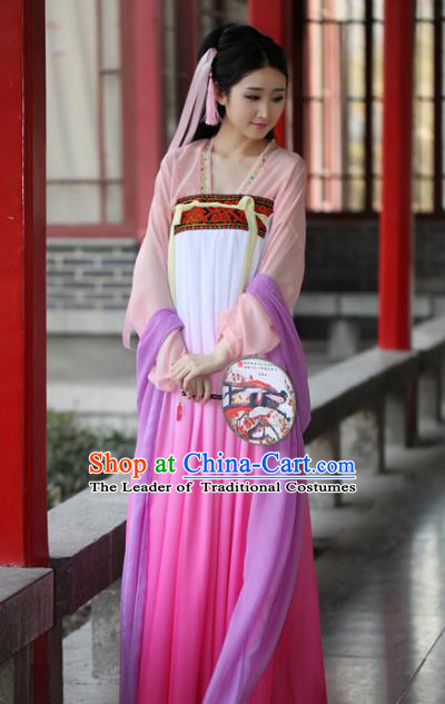 Ancient Chinese Costume Chinese Style Wedding Dress Tang Dynasty princess Clothing