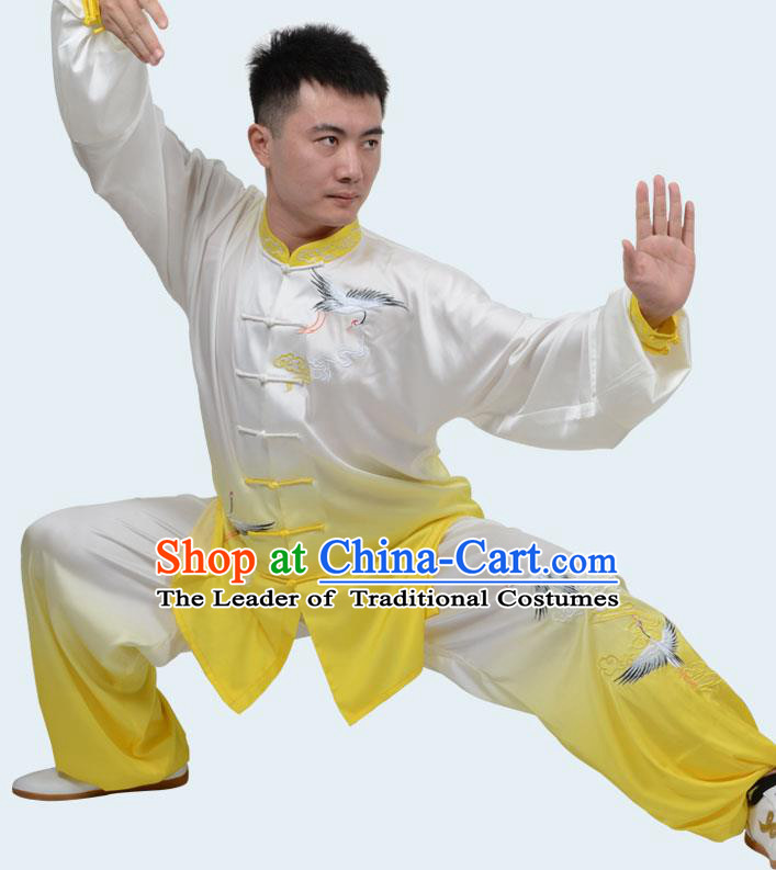 Top Kung Fu Costume Martial Arts Kung Fu Training Uniform Gongfu Shaolin Wushu Clothing for Men Women Adults Children