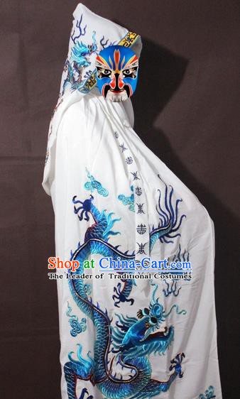 Traditional China Beijing Opera Costume Gifted Scholar Embroidered Robe and Hat Ancient Chinese Peking Opera Embroidery Clothing