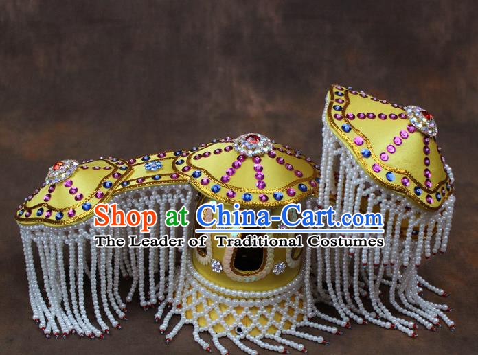 Traditional China Beijing Opera Actress Hair Accessories Coronet, Chinese Peking Opera Imperial Concubine Headwear