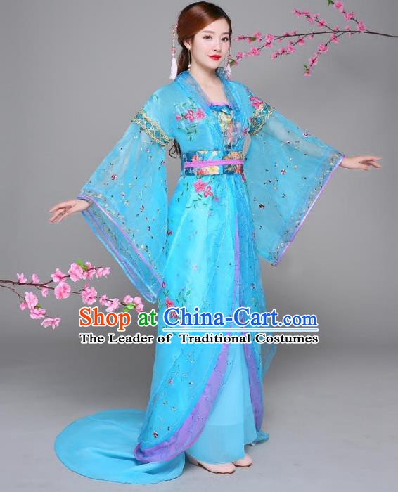 Traditional Ancient Chinese Costume Chinese Style Wedding Dress Ancient Tang Dynasty hanfu princess Clothing