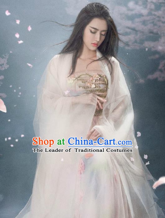 Traditional Ancient Chinese Costume Chinese Style Wedding Dress Ancient Tang Dynasty hanfu princess Clothing