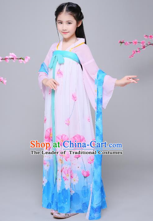 Traditional Ancient Chinese Costume Chinese Style Wedding Dress Ancient Tang Dynasty hanfu princess Clothing