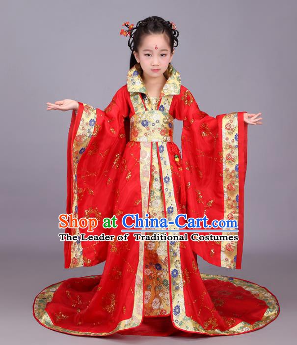 Traditional Ancient Chinese Costume Chinese Style Wedding Dress Ancient Tang Dynasty hanfu princess Clothing