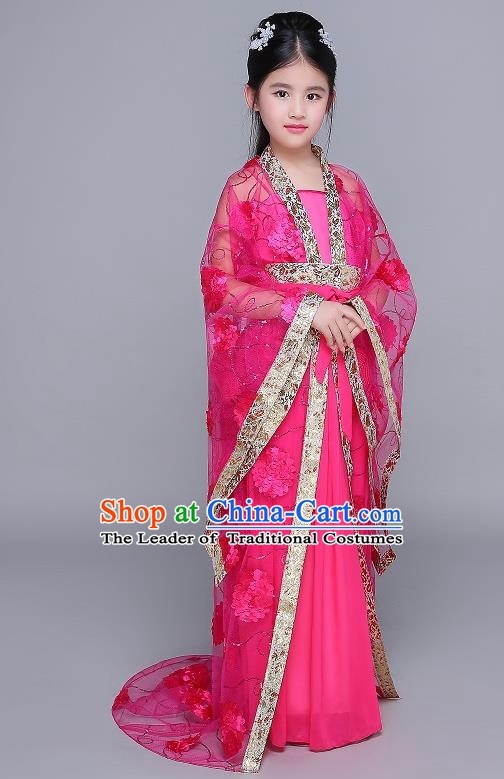 Traditional Ancient Chinese Costume Chinese Style Wedding Dress Ancient Tang Dynasty hanfu princess Clothing