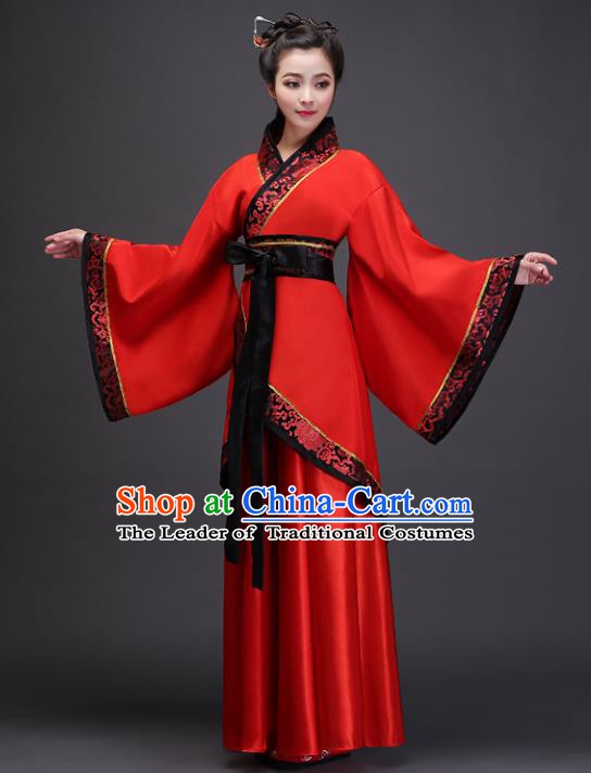 Traditional Ancient Chinese Costume Chinese Style Wedding Dress Ancient Tang Dynasty hanfu princess Clothing