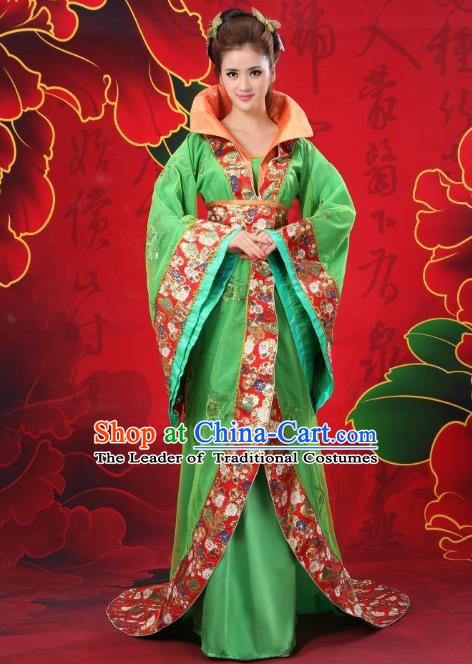 Traditional Ancient Chinese Costume Chinese Style Wedding Dress Ancient Tang Dynasty hanfu princess Clothing