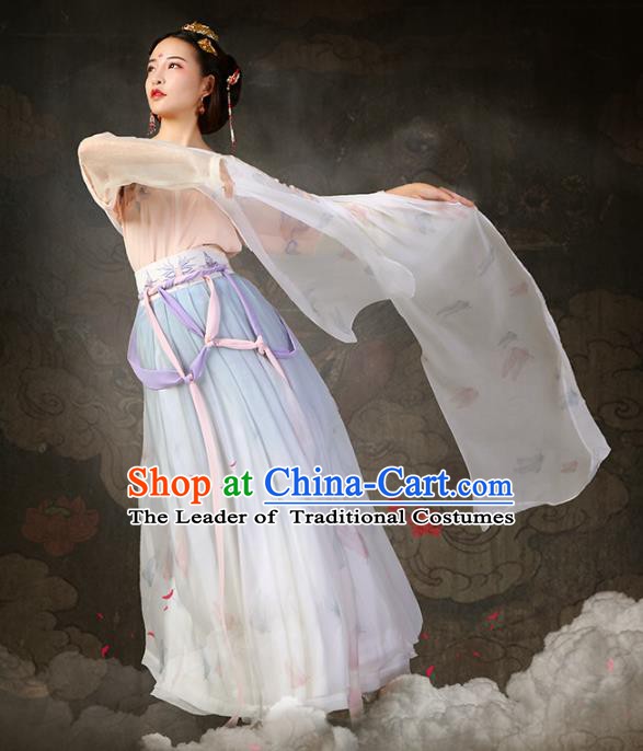 Traditional Ancient Chinese Costume Chinese Style Wedding Dress Ancient Tang Dynasty hanfu princess Clothing