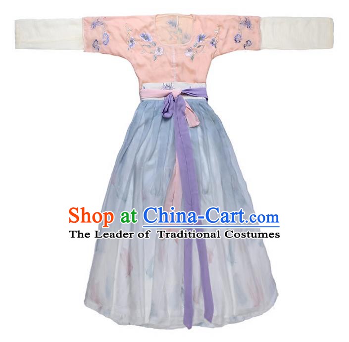 Traditional Ancient Chinese Costume Chinese Style Wedding Dress Ancient Tang Dynasty hanfu princess Clothing