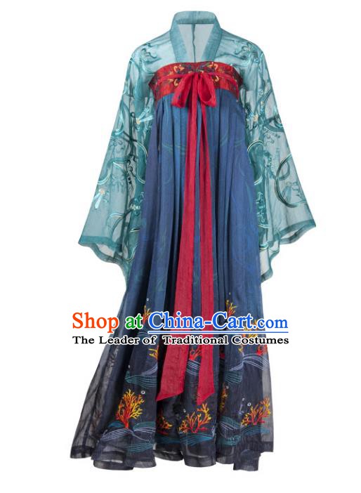 Traditional Ancient Chinese Costume Chinese Style Wedding Dress Ancient Tang Dynasty hanfu princess Clothing