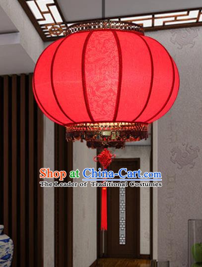Traditional Chinese Handmade Red Lantern Classical Palace Lantern China Ceiling Palace Lamp