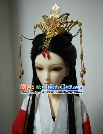 Chinese Ancient Style Hair Jewelry Accessories Cosplay Hairpins Headwear Headdress