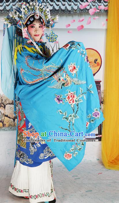 Traditional China Beijing Opera Costume Gifted Scholar Embroidered Robe and Hat Ancient Chinese Peking Opera Embroidery Clothing