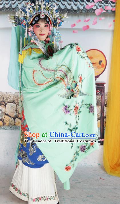 Traditional China Beijing Opera Costume Gifted Scholar Embroidered Robe and Hat Ancient Chinese Peking Opera Embroidery Clothing