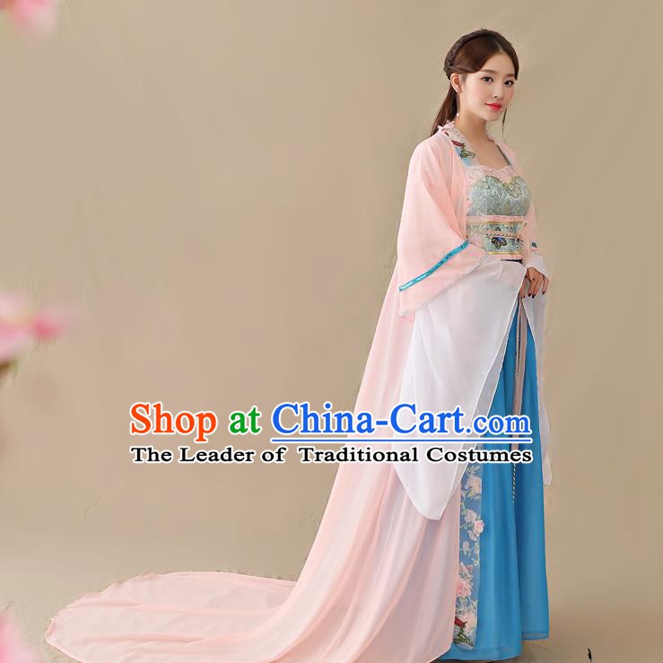 Ancient Chinese Costume Chinese Style Wedding Dress Tang Dynasty hanfu princess Clothing