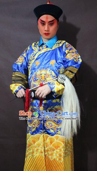 Traditional China Beijing Opera Court Eunuch Costume, Chinese Peking Opera Qing Dynasty Eunuch Clothing