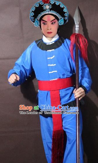 Traditional China Beijing Opera Costume Gifted Scholar Embroidered Robe and Hat Ancient Chinese Peking Opera Embroidery Clothing