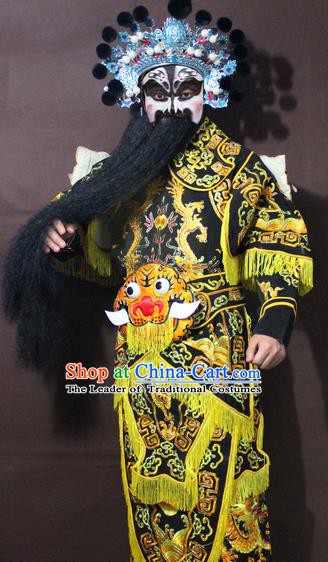 Traditional China Beijing Opera Costume Gifted Scholar Embroidered Robe and Hat Ancient Chinese Peking Opera Embroidery Clothing