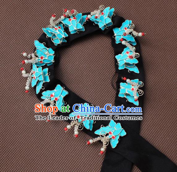 Traditional Chinese Handmade Hair Accessories Princess Headband Headwear for Women