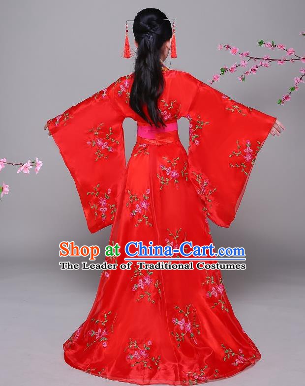 Traditional Ancient Chinese Costume Chinese Style Wedding Dress Ancient Tang Dynasty hanfu princess Clothing