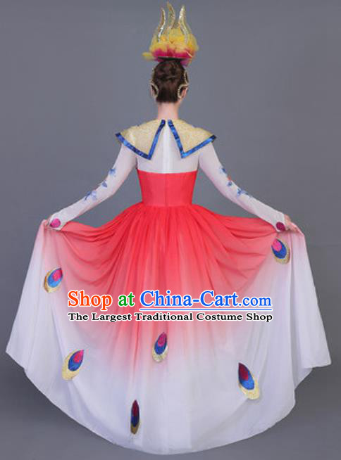 Traditional Chinese Fan Dance Folk Dance Costume Classical Yangko Dance Classical Dance Dress