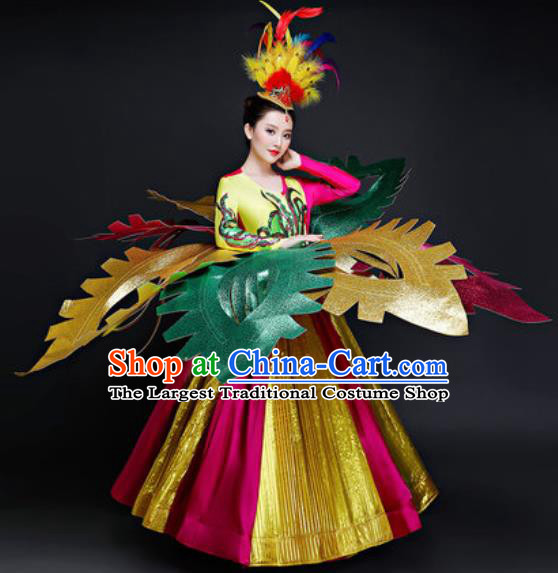 Professional Opening Dance Costume Modern Dance Stage Performance Dancers Dress for Women