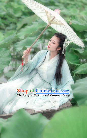 Chinese Ancient Palace Lady Hanfu Han Dynasty Imperial Concubine Queen Embroidered Historical Costumes