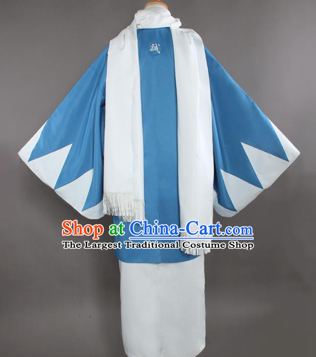 Ancient Chinese Cosplay Costume Chinese Shoes Traditional China Swordsman Clothing and Jewelry Accessories