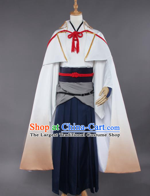 Chinese Traditional Cosplay Swordsman Costumes Ancient Assassin Nobility Childe Clothing for Men