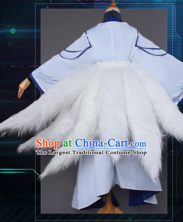 Ancient Chinese Cosplay Costume Chinese Shoes Traditional China Swordsman Clothing and Jewelry Accessories