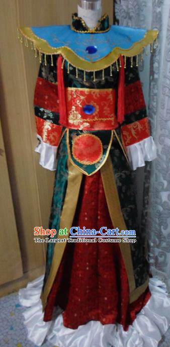 Chinese Traditional Embroidered Clothing Ancient Han Dynasty Prince Costumes for Men