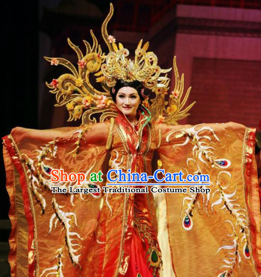 Chinese Traditional Classical Dance Costumes Ancient Queen Stage Performance Dress for Women