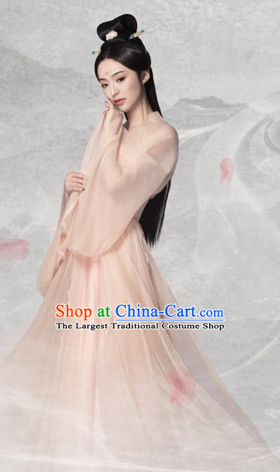 Traditional Chinese Tang Dynasty Princess Costumes Ancient Fairy Hanfu Dress for Women