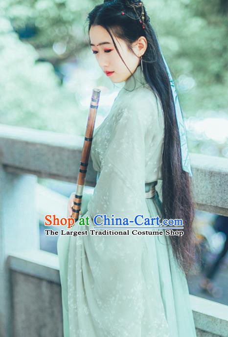 Chinese Ancient Palace Lady Hanfu Han Dynasty Imperial Concubine Queen Embroidered Historical Costumes