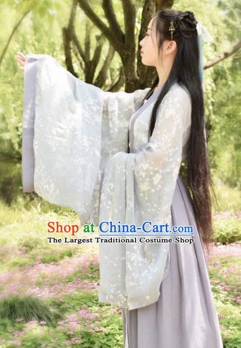 Chinese Ancient Palace Lady Hanfu Han Dynasty Imperial Concubine Queen Embroidered Historical Costumes