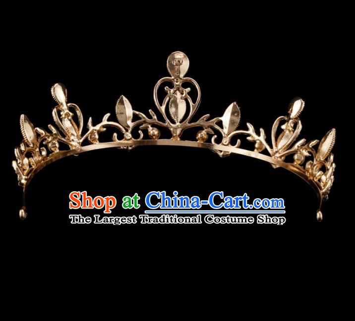 Top Grade Hair Jewelry Accessories Royal Crown Headwear Headdress for Women